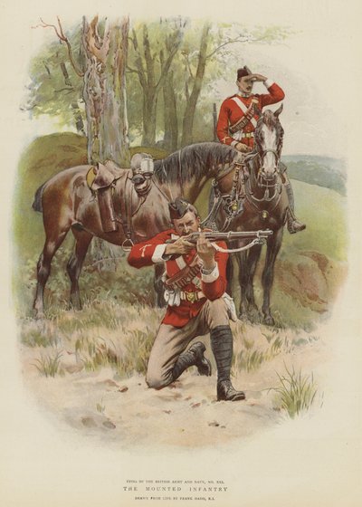 Det beredne infanteri af Frank Dadd